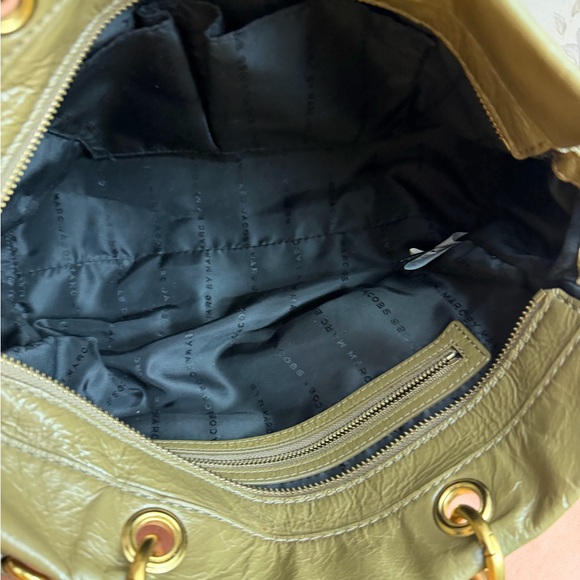 Marc by Marc Jacobs Green Leather Satchel - Picture 4 of 15